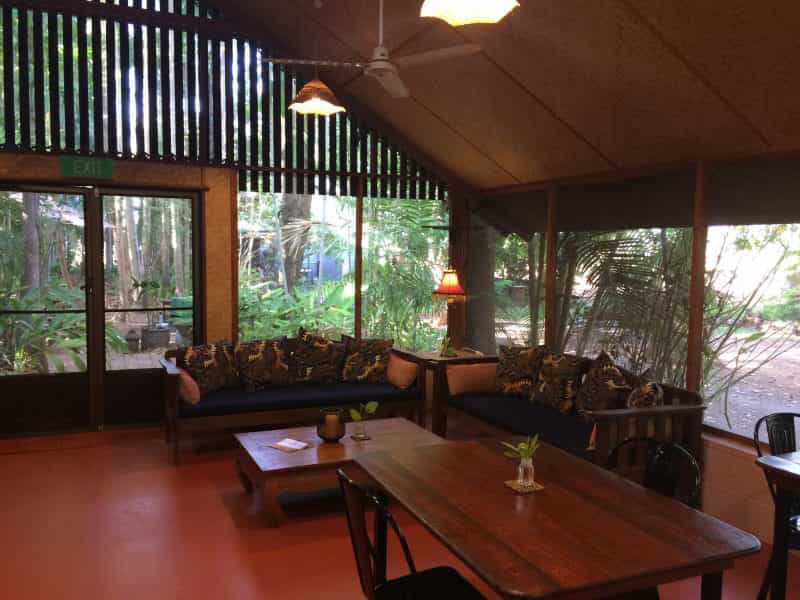 Garden room communal space - Rum Jungle Bungalows