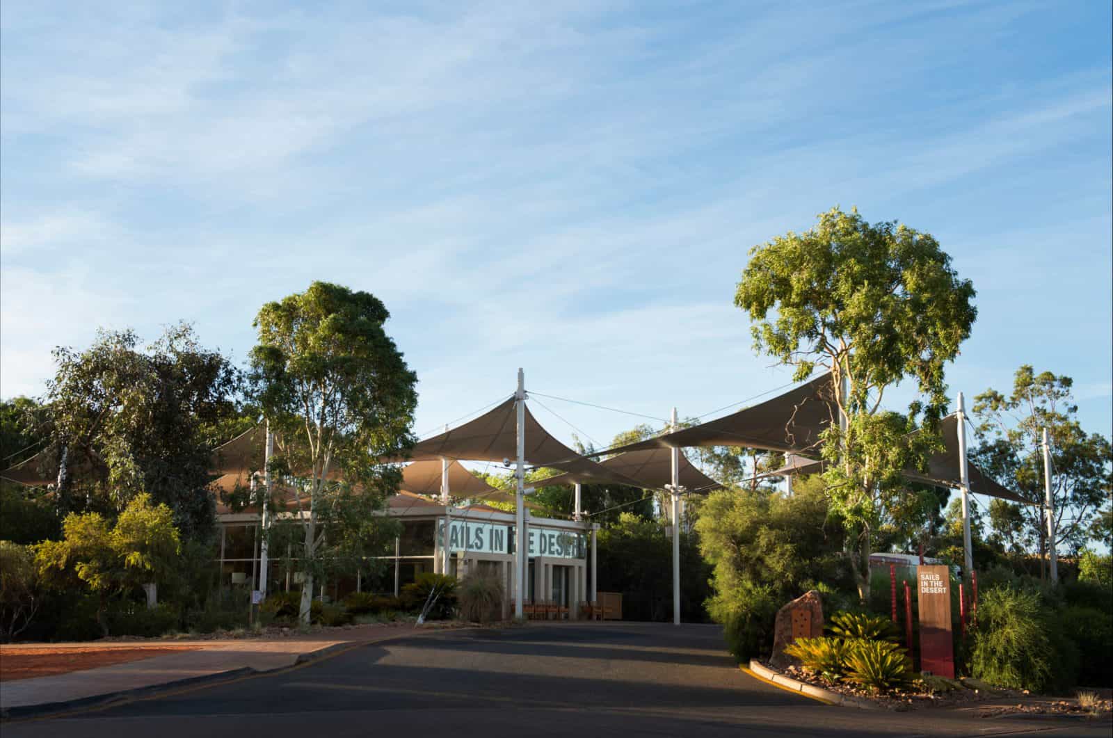In the heart of Australia's Red Centre, Sails in the Desert offers a luxurious outback experience