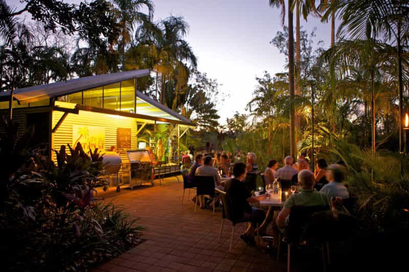 Alfresco Restaurant at Tumbling Waters Holiday Park