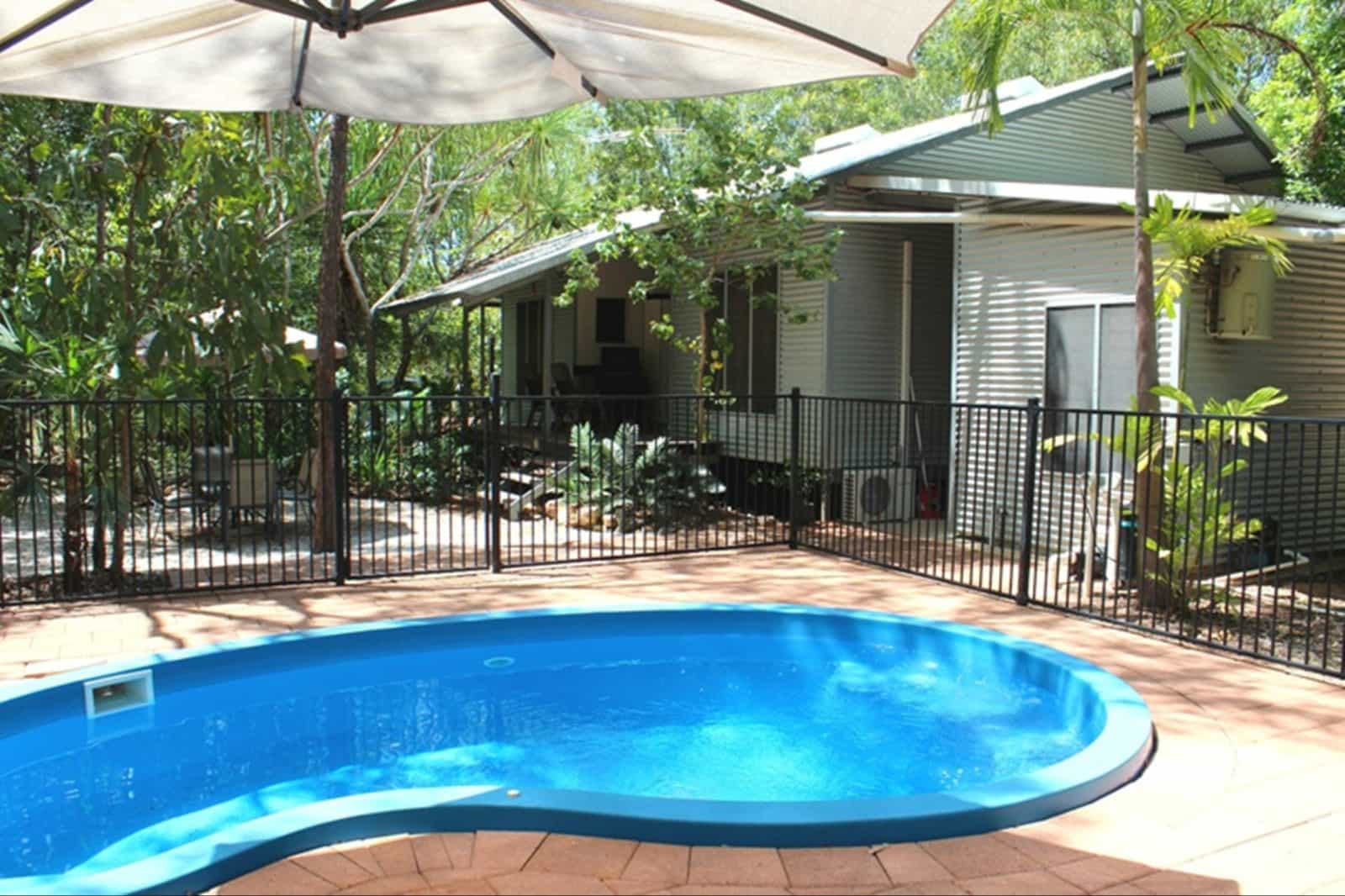 Relax in the privacy of your own plunge pool, set amongst tropical bush gardens and just metres from