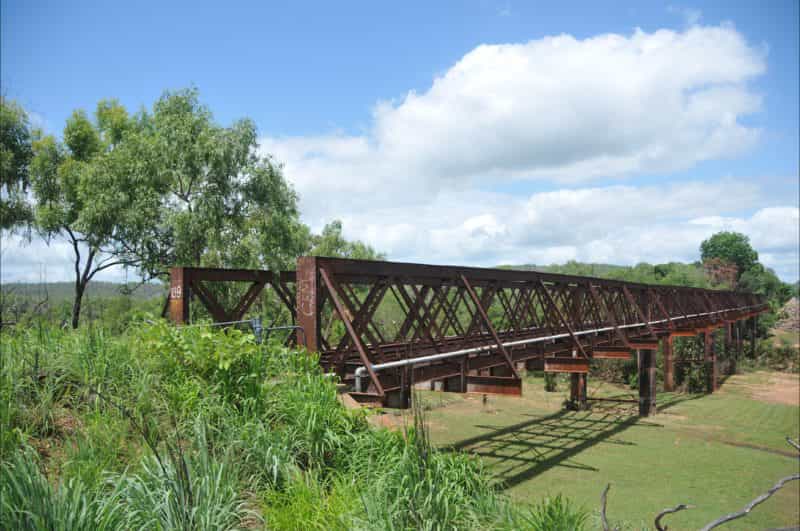 Adelaide River Railway Bridge (no longer in use).