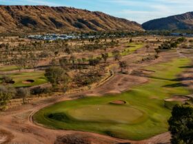 Golfing under the ancient MacDonnell Ranges is very unique and something to be treasured.