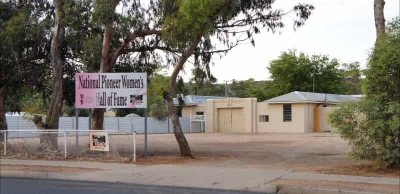 The former Alice Springs Gaol, now being used as a museum for the National Pioneer Women’s Hall of Fame