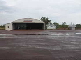 Oil Store located to the west of the Hangar facing the tarmac