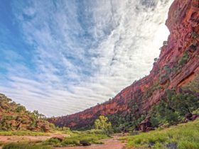 Scenic View of Finke Gorge National Park