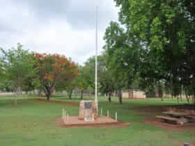 War memorial within Stan Martin Park