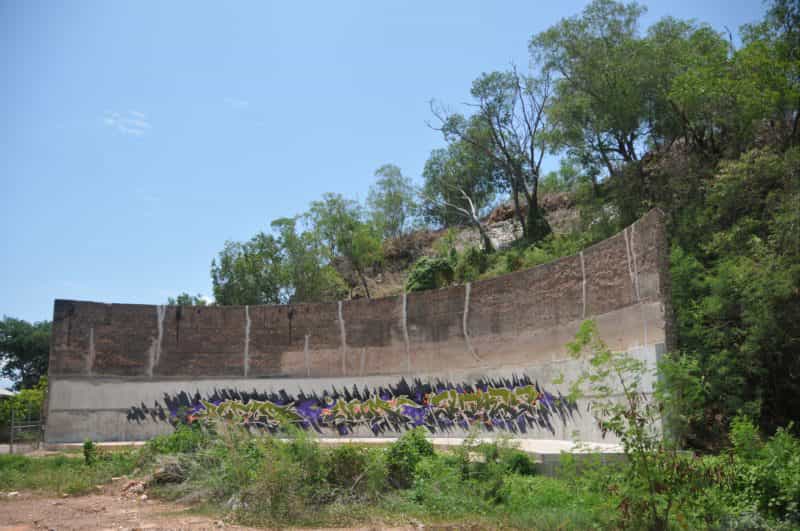 remaining wall