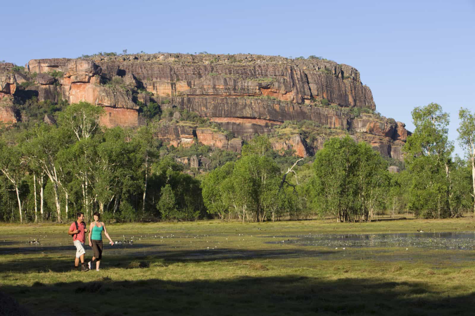 Sandstone and River Bushwalk, Kakadu Area, Northern Territory, Australia