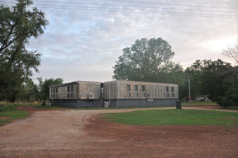 Silver bullet classrooms (50 ft). Serial numbers SCA200 and SCA206.