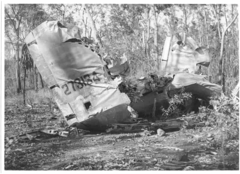 Wreck of B24J Liberator Bomber Milady 2