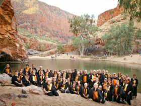 Asante Sana, A cappella in the Gorge, Ormiston Gorge, Central Australia