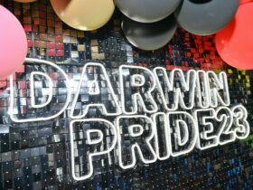 Darwin Pride 2023 Sign