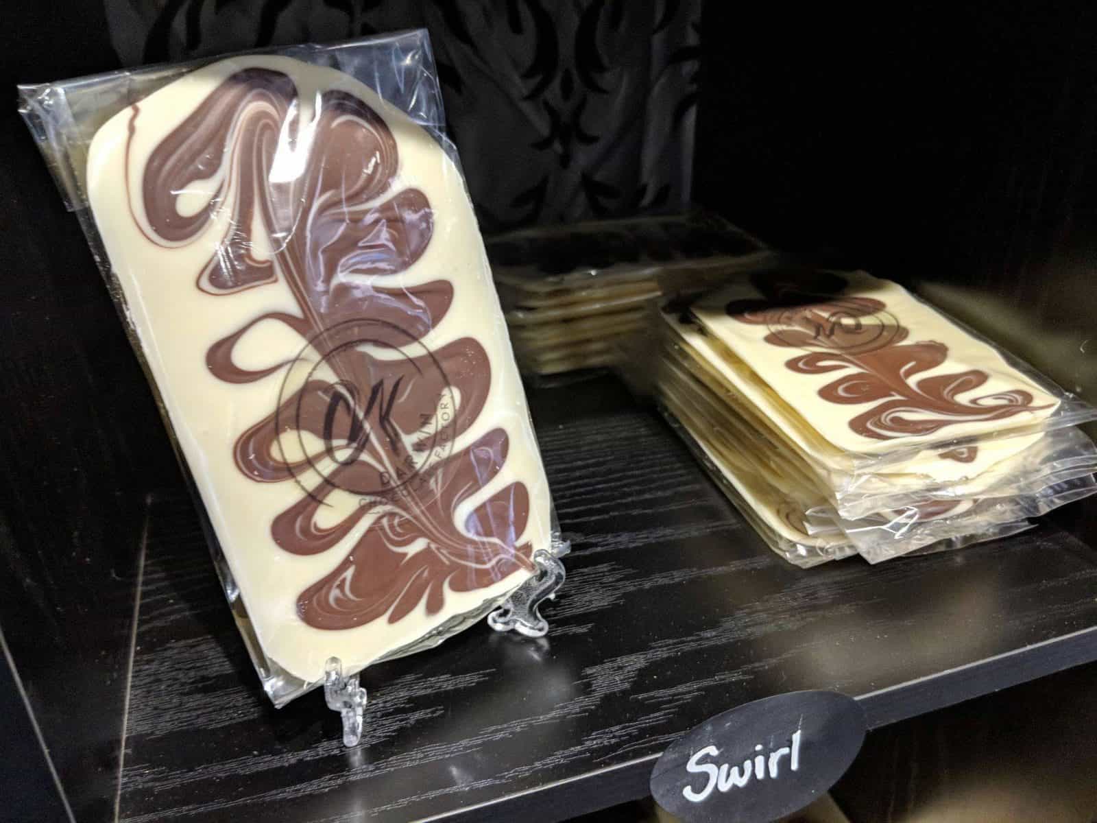 Swirl; Chocolate Bark