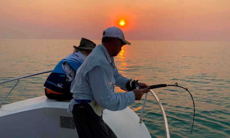 Boat hire fishing in Darwin
