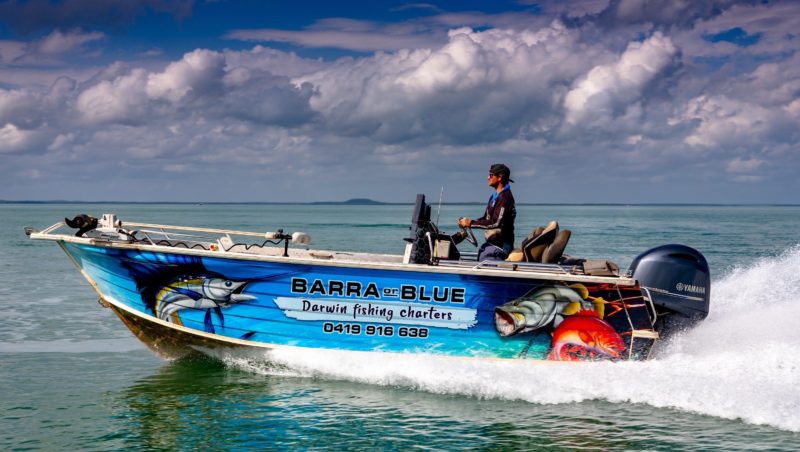 Our 6.1m Barra Boat