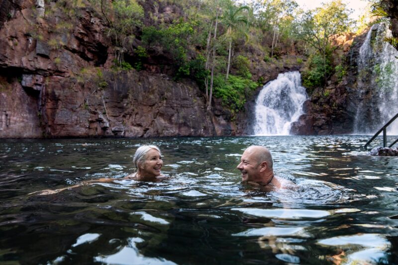 Couple at Florence Falls