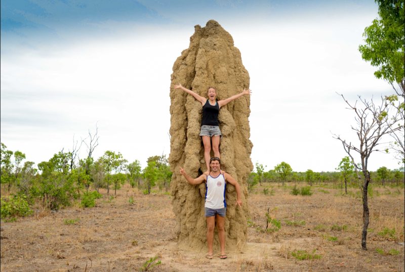 Adam & I termite mound