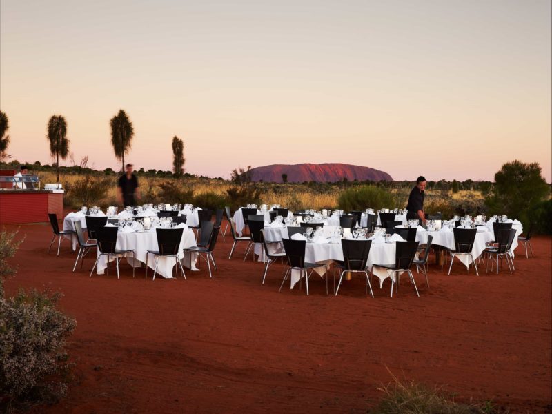 Sounds of Silence offers an evening of dining under the sparkling outback sky.