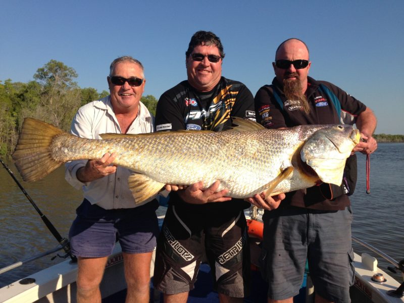 152cm Black Jewfish Caught at Finniss River by Gary Bez from Karratha on the 17th June 15