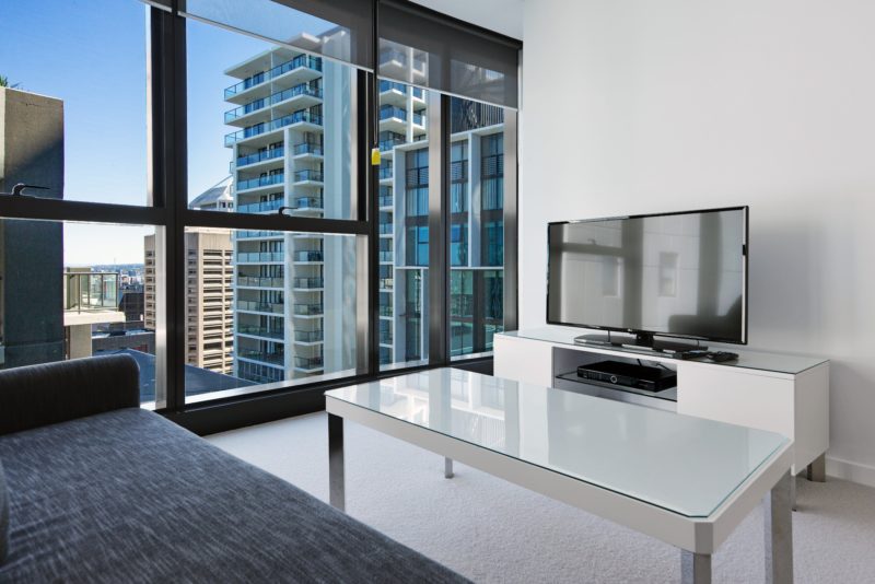 1 Bedroom City View Apartment - Living Area