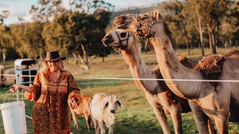 Photo courtesy of @_jessica.mae, a previous guest at Capricorn Camel Camp