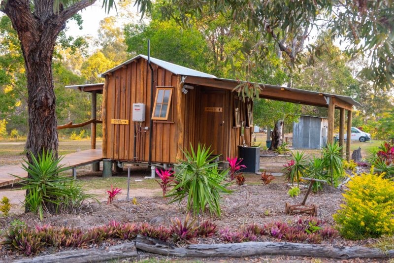Wallaby Wash House with rainforest shower, toilets, laundry