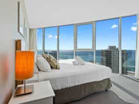 Luxury Bedding and Ocean Views