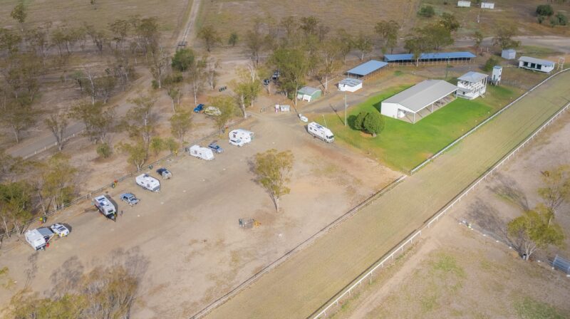 View of the Possum Park camping facilities.
