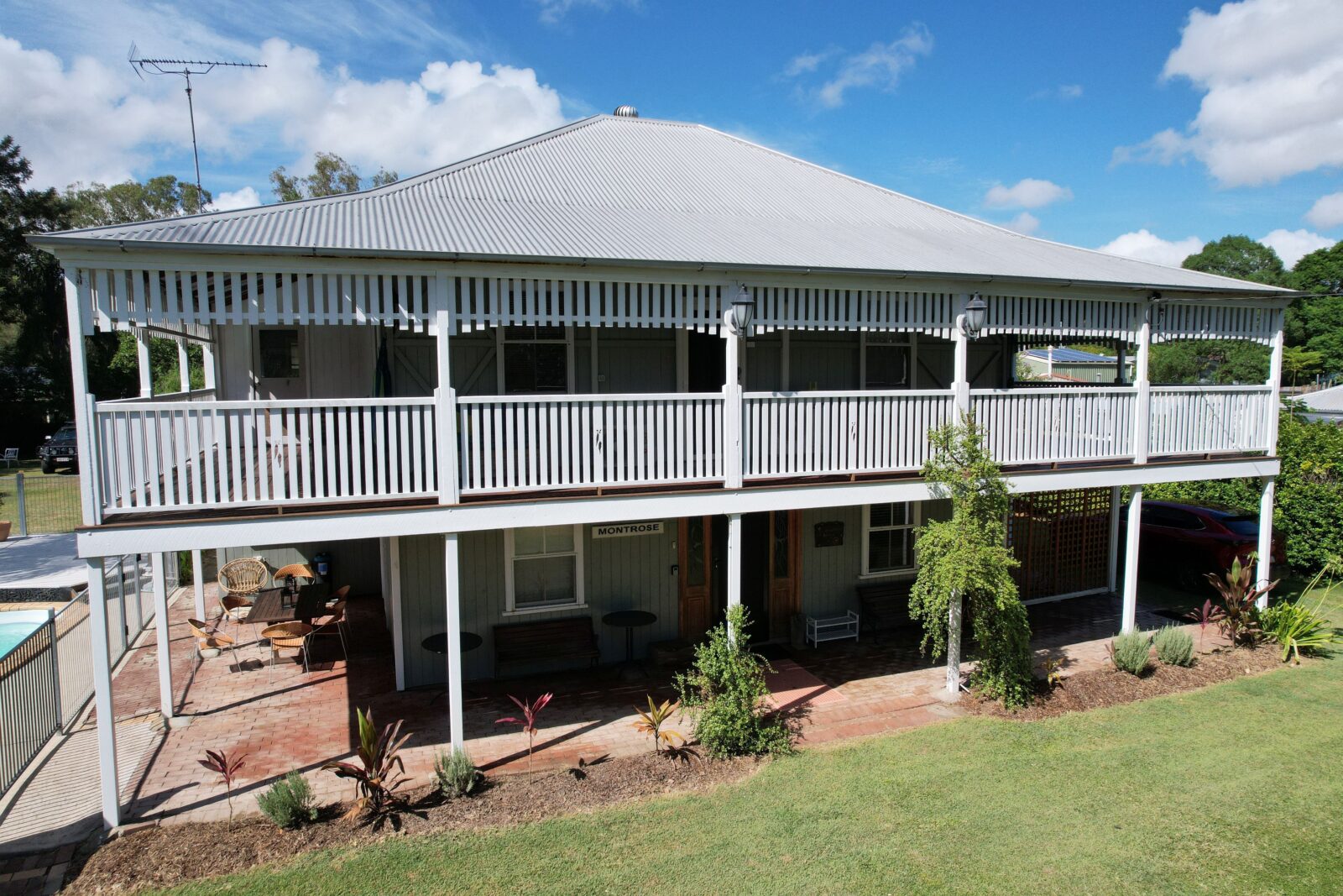 Montrose on Moore is a Queenslander style house open for accommodation