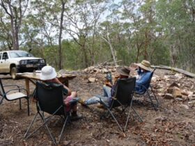 Relax and get back to nature at the Mt Nukka Bush Camp.