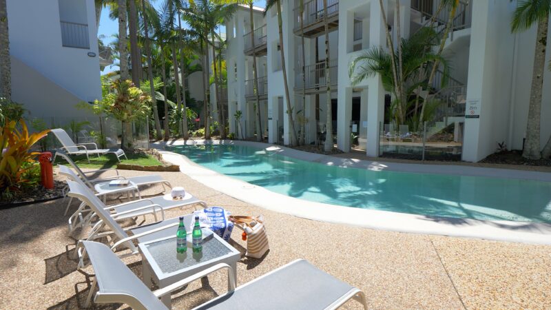 Offshore Noosa's facilities include two pools, spa, sauna and barbecues.