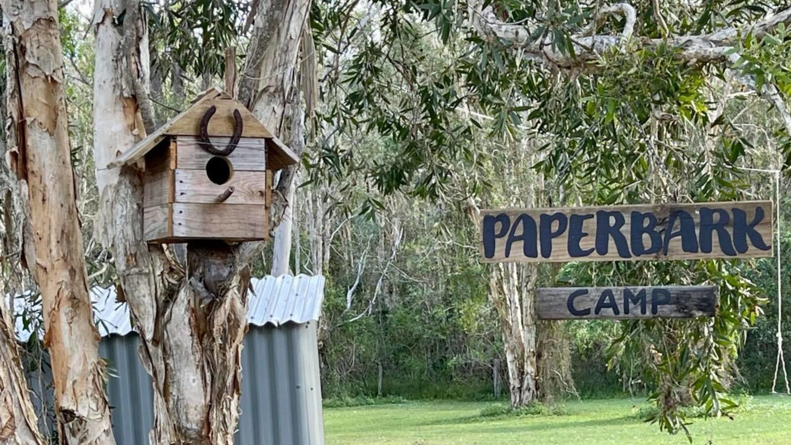 WELCOME TO PAPERBARK CAMP!