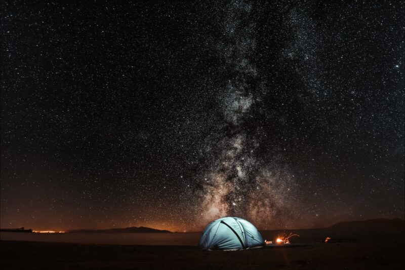 Discover the Nightlife Like Never Before: Camping Under the Stars at Mystery Craters!