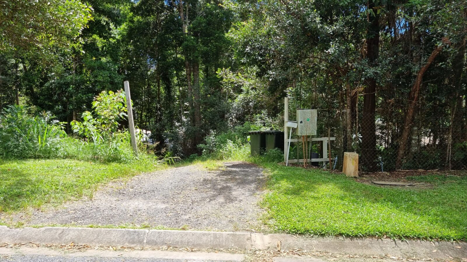 Entrance to property