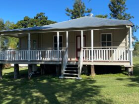 Sam Brown Cottage has both front and back verandas to allow you to enjoy all seasons .