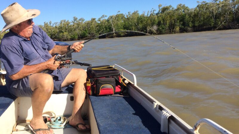 Fishing in the Fitzroy River