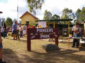Pioneer Park has a wonderful historical village and museum