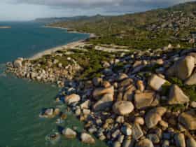 Boulders on coastline fo Cape Melville