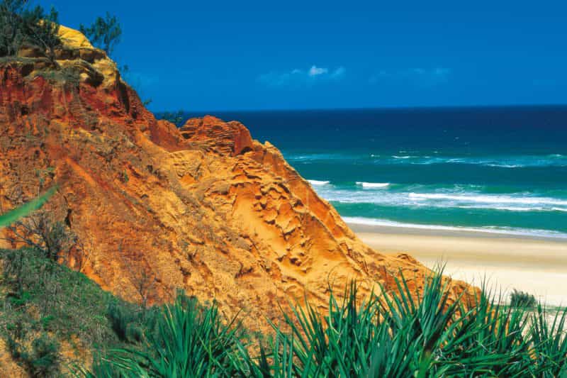 Coloured Sands, Fraser Island.