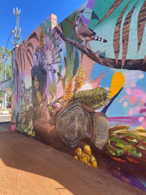 Awesome Artwork in our Arty Lane on Stockyard Street.