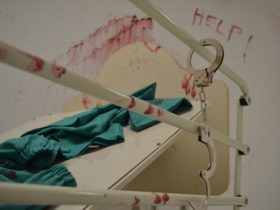 Fox in a Box Brisbane Zombie Lab hospital bed
