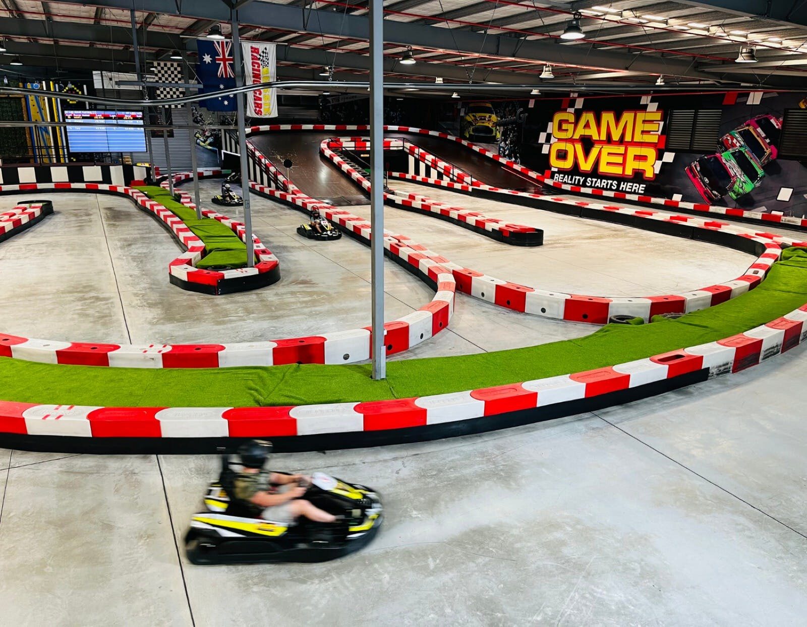 Game Over Go-Kart Track