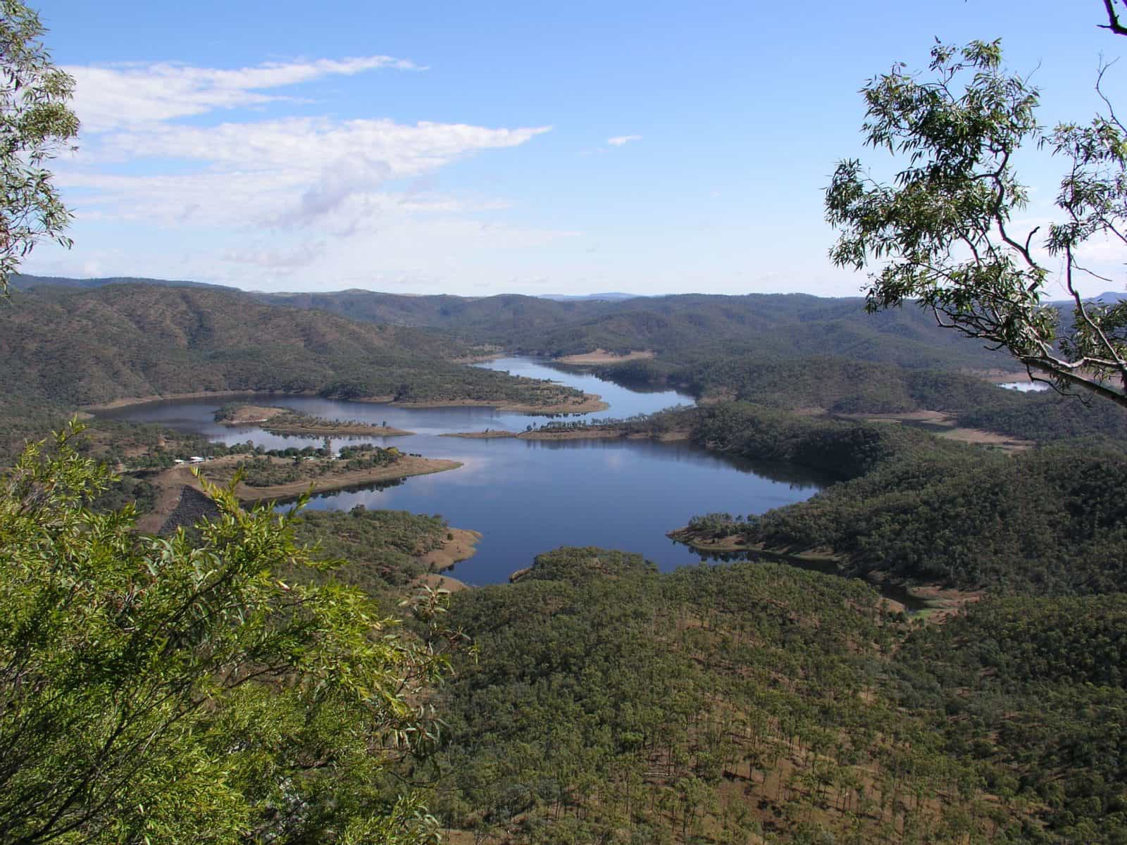 Lake Cania in the Monto District