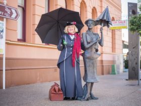Mary Heritage with the Mary Poppins Statue