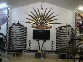 Owen Guns display
