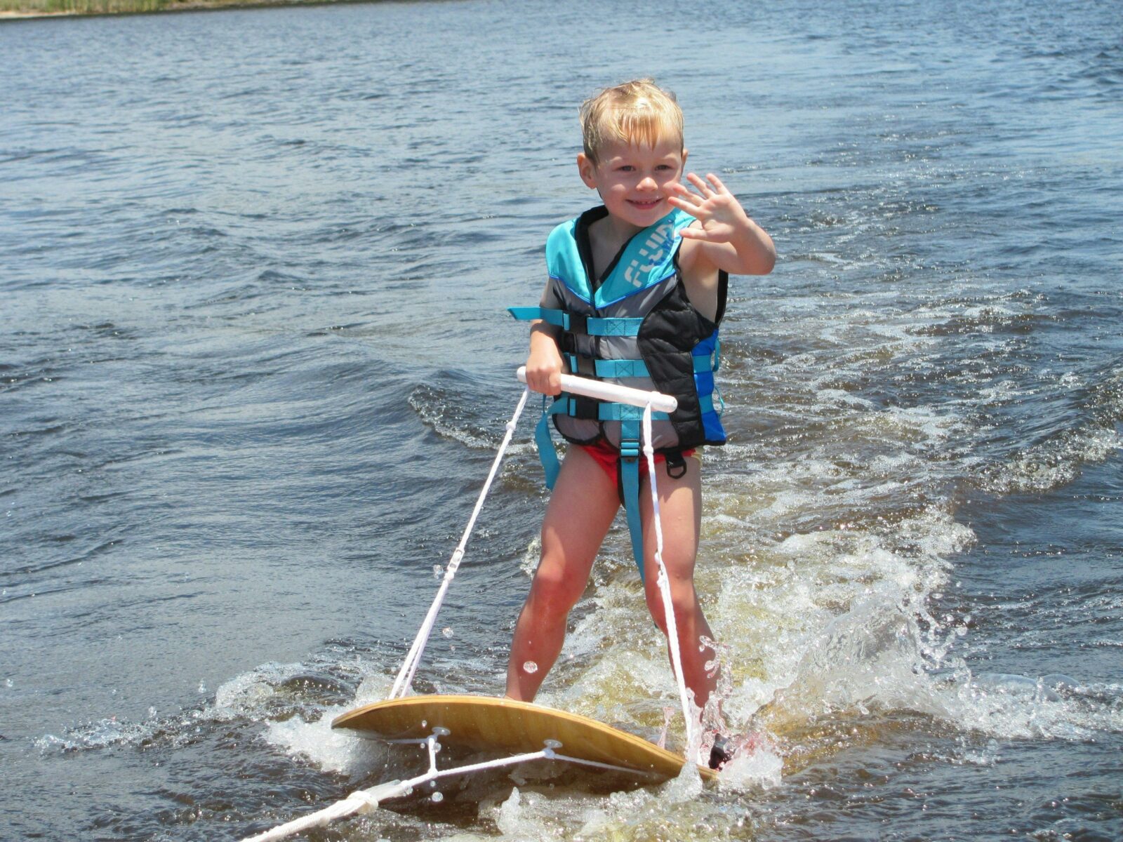 Childrens waterski lessons