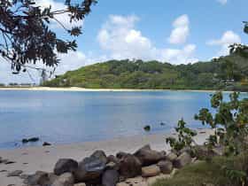 View of the coastline from Tarrabora Reserve