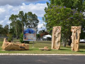 The Fossilised Forest Sculpture