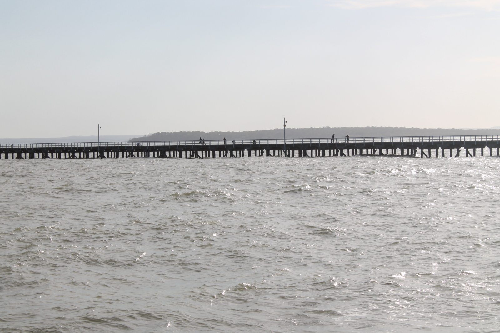 Summer or winter, the pier is always a great walking spot