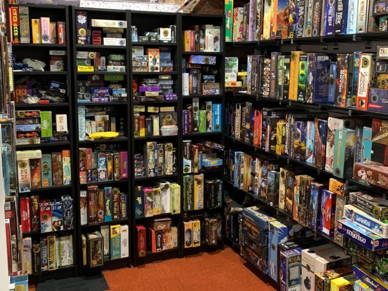 The Vault Games Board Game Library